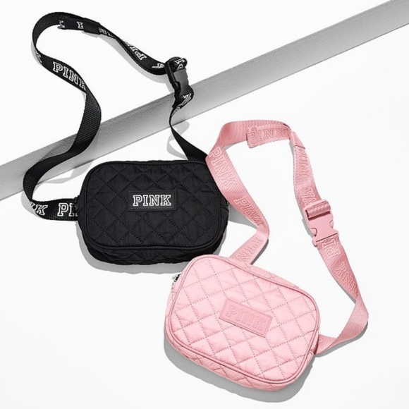 PINK Victoria's Secret Handbags - Victoria's Secret Quilted Belt Bag